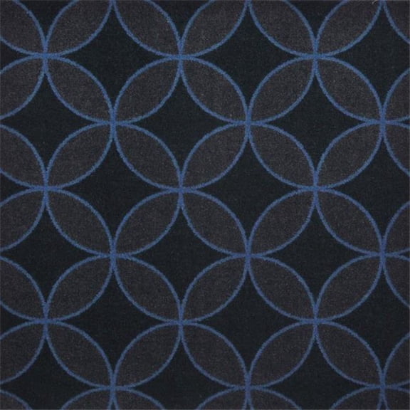 Joy Carpets 1759G-01 Kaleidoscope Eclipse Rectangle Whimsical Area Rugs, 01 Blue - 10 ft. 9 in. x 13 ft. 2 in.