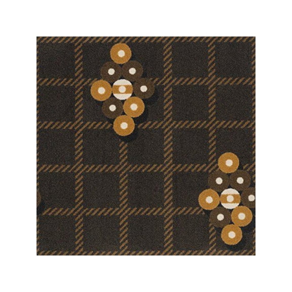 Joy Carpets Games People Play Roll the Dice 7'8" x 10'9" Area Rug in Color Brown