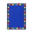 thumbnail image 1 of Joy Carpets Kid Essentials Early Childhood Primarily Alphabett Rectangle 7'8" x 10'9" Multicolor, 1 of 1