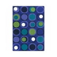 thumbnail image 1 of Circle Back 5'4" x 7'8" Area Rug In Color Indigo-Color:Indigo,Material:Nylon, 1 of 2