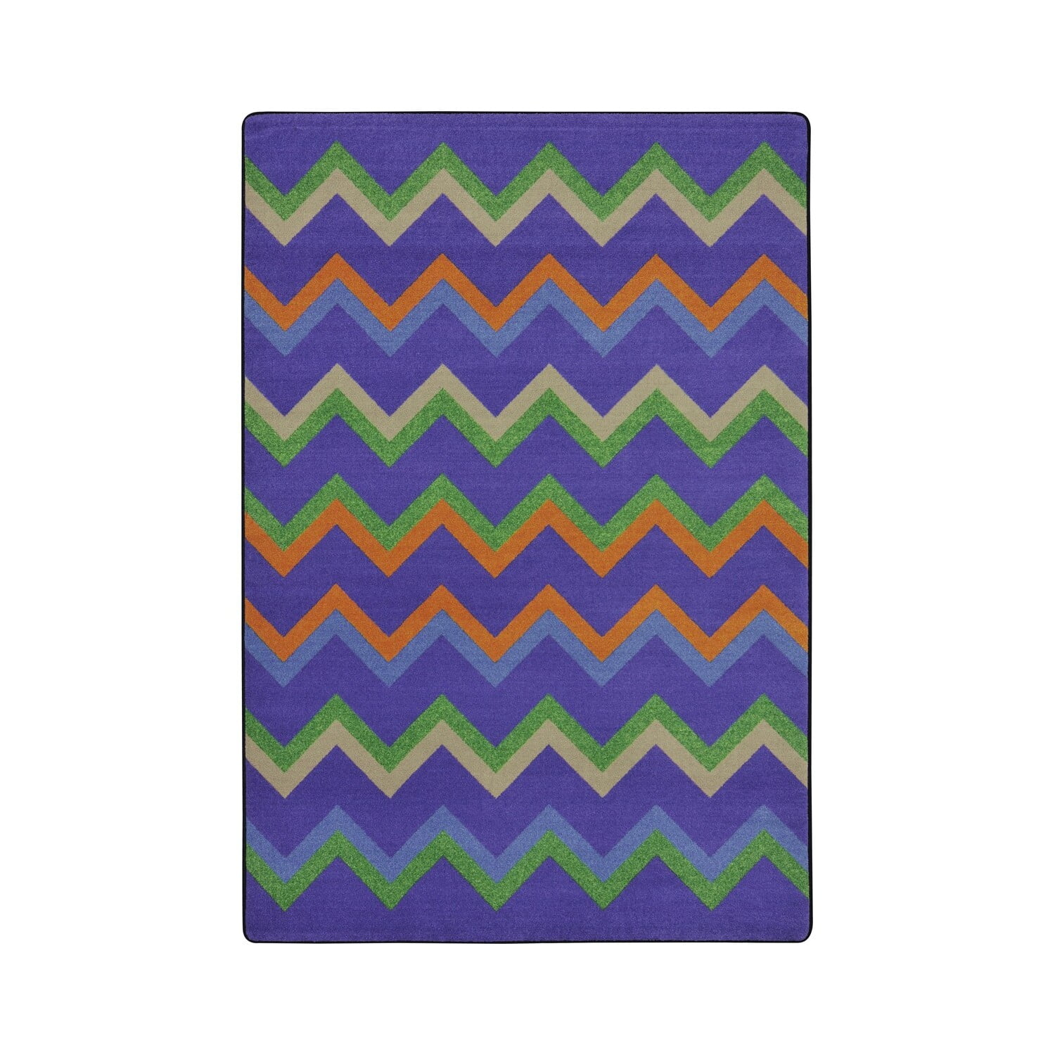 Joy Carpets Kid Essentials Teen Area Rugs Sonic Rectangle 5'4" x 7'8 ...