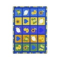 thumbnail image 1 of Joy Carpets 1890C-02 Spring Things Rectangle Classroom Carpet  Multi Color - 5 ft. 4 in. x 7 ft. 8 in., 1 of 2