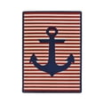 thumbnail image 1 of Safe Mooring 7'8" x 10'9" Area Rug In Color Blue, 1 of 1