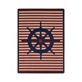 thumbnail image 1 of Set Your Course 5'4" x 7'8" Area Rug In Color Blue, 1 of 1