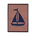 thumbnail image 1 of Joy Carpet Following Seas™ Blue 7'8" x 10'9", 1 of 1