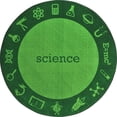 thumbnail image 1 of Joy Carpets 1912E-01 Science Stem Classroom Seating Round Rug  Green - 7 ft. 7 in., 1 of 6