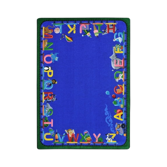 Choo Choo Letters 5'4" x 7'8" Area Rug In Color N/A