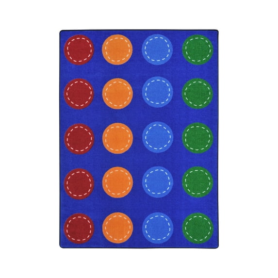 Joy Carpet Spaces And Places Multi 5'4" x 7'8"