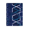 thumbnail image 1 of Double Helix 7'8" x 10'9" Area Rug In Color Violet-Color:Violet,Material:Nylon, 1 of 2