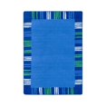 thumbnail image 1 of Seeing Stripes 5'4" x 7'8" Area Rug In Color Seaglass-Color:SeaGlass,Material:Nylon, 1 of 2
