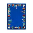 thumbnail image 1 of Joy Carpets Kid Essentials Discovery Books Multi 5'4" x 7'8", 1 of 2