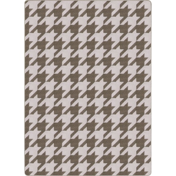 Joy Carpets Impressions Windsor 3'10" x 5'4" Area Rug in Color Java