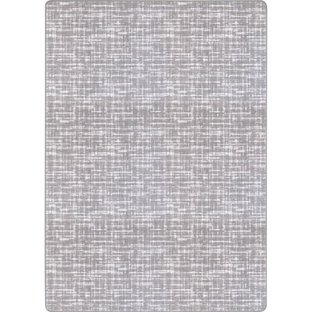 Joy Carpets Impressions Past Tense 5'4" x 7'8" Area Rug in Color Morning Fog