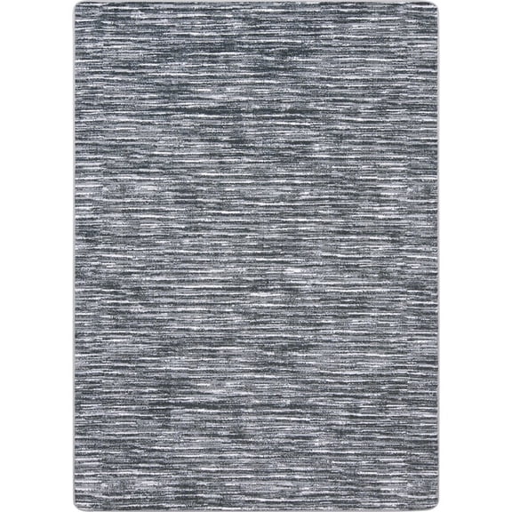 Joy Carpets Impressions Balanced 5'4" x 7'8" Area Rug in Color Smoke