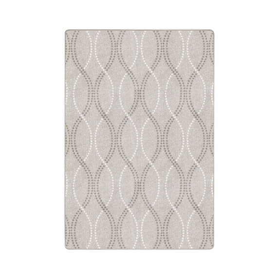 Seventh Heaven 7'8" x 10'9" Area Rug In Color Beige