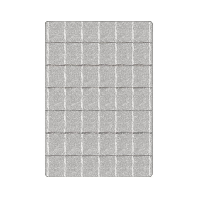 Joy Carpets 2040C-05 5 ft. 4 in. x 7 ft. 8 in. New Haven Area Rug  Morning Fog