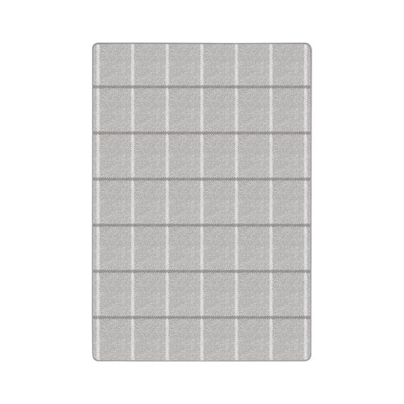 New Haven 7'8" x 10'9" Area Rug In Color Morning Fog-Color:morning fog,Material:Nylon