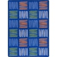 thumbnail image 1 of Joy Carpets Kid Essentials Right Turn Multi 5'4" x 7'8", 1 of 2
