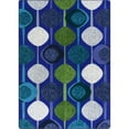thumbnail image 1 of Joy Carpets Kid Essentials String Along 7'8" x 10'9" Area Rug in Color Violet, 1 of 1