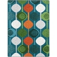thumbnail image 1 of Joy Carpets 2058D 7 ft. 8 in. x 10 ft. 9 in. String Along Area Rug, Multi Color, 1 of 3