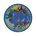 thumbnail image 1 of Dino Parade 7'7" Round Area Rug In Color Multi-Color:Multi,Material:Nylon, 1 of 2
