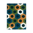 thumbnail image 1 of Hexed 7'8" x 10'9" Area Rug In Color Citrus-Color:Citrus,Material:Nylon, 1 of 5