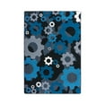 thumbnail image 1 of Shifting Gears 5'4" x 7'8" area rug in color Sapphire, 1 of 1