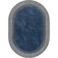 thumbnail image 1 of Joy Carpets Kid Essentials Grounded 7'8" x 10'9" Oval Area Rug in Color Marine, 1 of 1