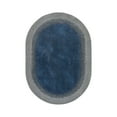 thumbnail image 1 of Grounded 7'8" x 10'9" Oval Area Rug In Color Marine-Color:Marine,Material:Nylon, 1 of 1