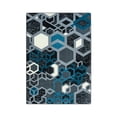 thumbnail image 1 of Structured 10'9" x 13'2" area rug in color Sapphire, 1 of 1