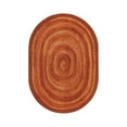 thumbnail image 1 of Feeling Fun 5'4" x 7'8" Oval Area Rug In Color Orange-Color:Orange,Material:Nylon, 1 of 1