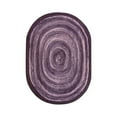thumbnail image 1 of Feeling Fun 5'4" x 7'8" Oval area rug in color Purple, 1 of 1