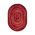 thumbnail image 1 of Feeling Fun 5'4" x 7'8" Oval Area Rug In Color Red-Color:Red,Material:Nylon, 1 of 1