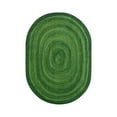 thumbnail image 1 of Feeling Fun 10'9" x 13'2" Oval area rug in color Green, 1 of 2