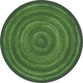 thumbnail image 1 of Joy Carpets Kid Essentials Feeling Fun 5'4" Round Area Rug in Color Green, 1 of 1