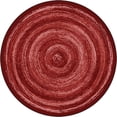 thumbnail image 1 of Feeling Fun 5'4" Round area rug in color Red, 1 of 1