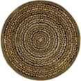 thumbnail image 1 of Joy Carpets Kid Essentials Peaceful Pebbles 5'4" Round Area Rug in Color Terracotta, 1 of 1