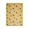 thumbnail image 1 of Joy Carpets 432C-03 Wing Dings Gold 5 ft.4 in. x 7 ft.8 in.  WearOn Nylon Machine Tufted- Cut Pile Nature Rug, 1 of 3