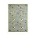 thumbnail image 1 of Kaleidoscope - Whimsical Area Rugs Wing Dings - Rectangle - 7'8" x 10'9" - Green, 1 of 2