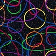 thumbnail image 1 of Joy Carpets 450S 12 x 8 ft. Neon Lights Rectangle Looped Fluorescent Area Rug  Multicolor, 1 of 1