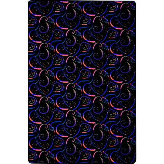 Joy Carpets 455N 4 x 6 ft. Dynamo Area Rug Fluorescent