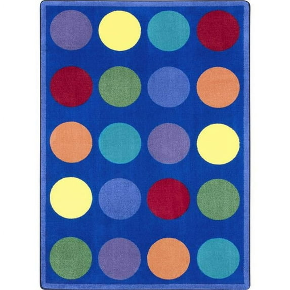 Joy Carpets 5 ft. 4 in. x 7 ft. 8 in. Choose A Color Area Rug Multi Color