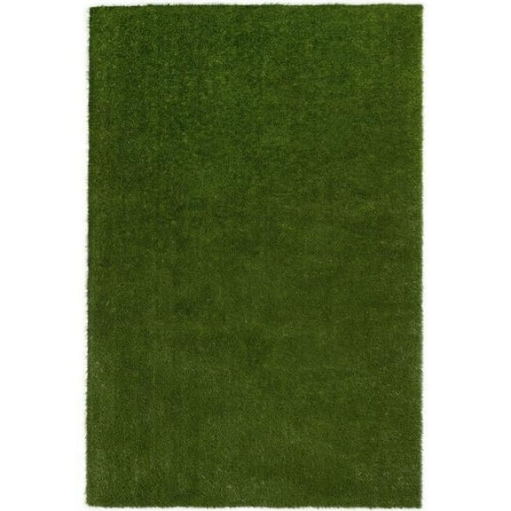 Joy Carpets 6 x 9 ft. GreenSpace Area Rug Green