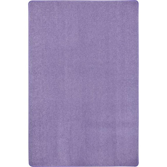 Joy Carpets 623P-04 Just Kidding Classroom Rectangle Rug, Very Violet - 6 x 6 in.