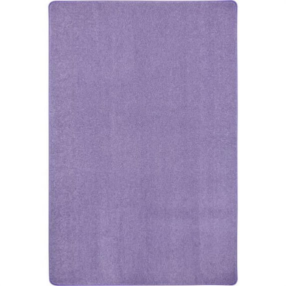 Joy Carpets 623T-04 Just Kidding Classroom Rectangle Rug, Very Violet - 12 x 12 ft.