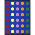 thumbnail image 1 of Lots of Dots 7'8" x 10'9" area rug in color Multi, 1 of 4