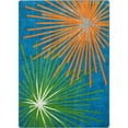 thumbnail image 1 of Joy Carpets  7 ft. 8 in. x 10 ft. 9 in. Sputnik Area Rug Citrus, 1 of 1