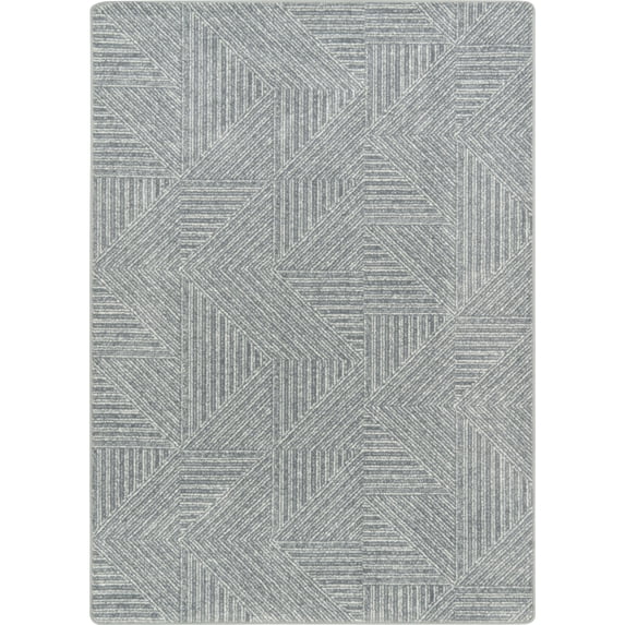 Joy Carpets Above Board 5'4" x 7'8" Area Rug in color Cloudy