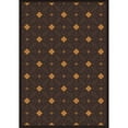 thumbnail image 1 of Joy Carpets  Any Day Matinee Fort Wood Rectangle Theater Area Rugs 02 Brown - 5 ft. 4 in. x 7 ft. 8 in., 1 of 1