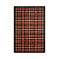 thumbnail image 1 of Bit O' Scotch 5'4" x 7'8" Area Rug In Color Lumberjack Red, 1 of 3